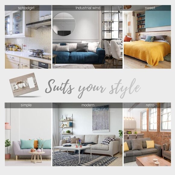 Farmhouse Home Combination Wall Plate 3 Gang Toggle/Toggle/Rocker Switch Cover - Picture 8 of 8